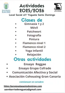 Lee más sobre el artículo Actividades 2025-2026