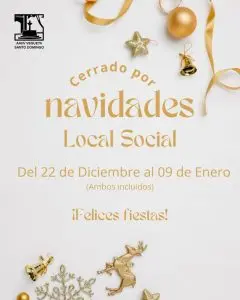 Lee más sobre el artículo Cerrado el Local Social